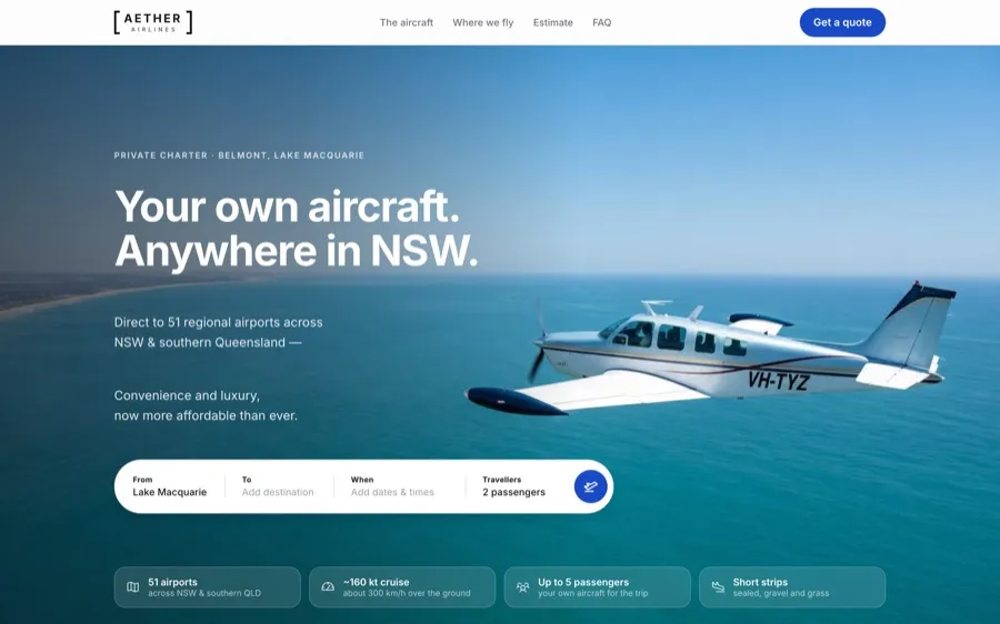 Website we built