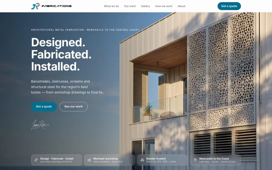 Website we built