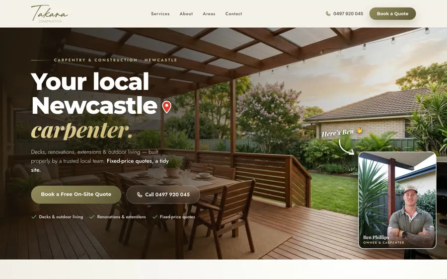 Website we built